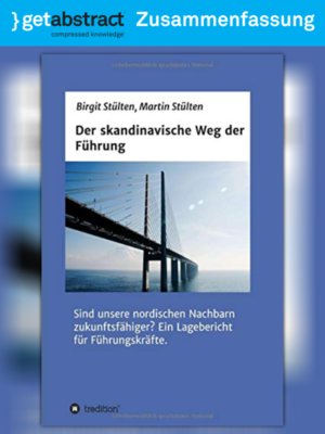 cover image of Der skandinavische Weg der Führung (Zusammenfassung)